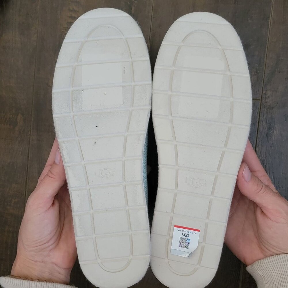 NEW UGG Delu Slip On Mule Womens 9.5 Canvas Sneaker Casual Travel Comfort - Picture 9 of 10